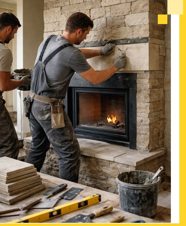 Проектирование и установка открытых каминов в Краснокамске