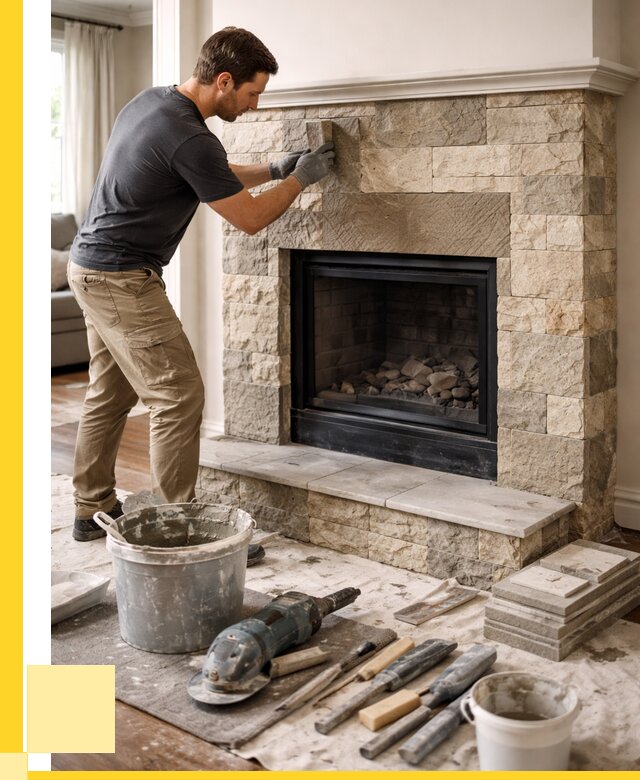 Ремонт каминов и печей в Краснокамске от 15206 р. | ЭриданКнм