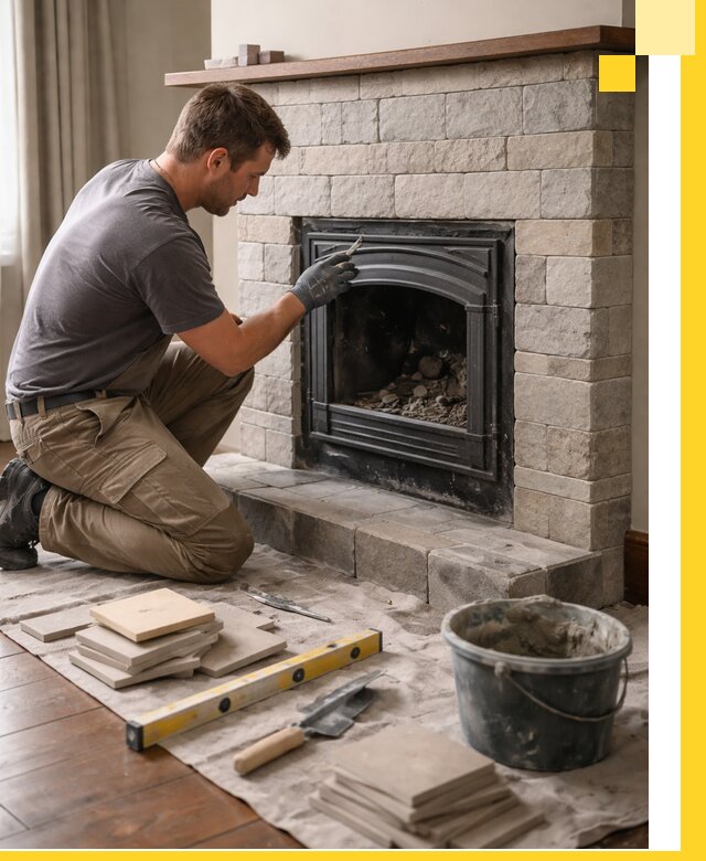 Профессиональный ремонт каминов в Краснокамске восстановление и сервис