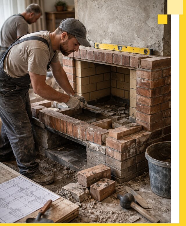 Изготовление и установка каминопечей под ключ в Краснокамске