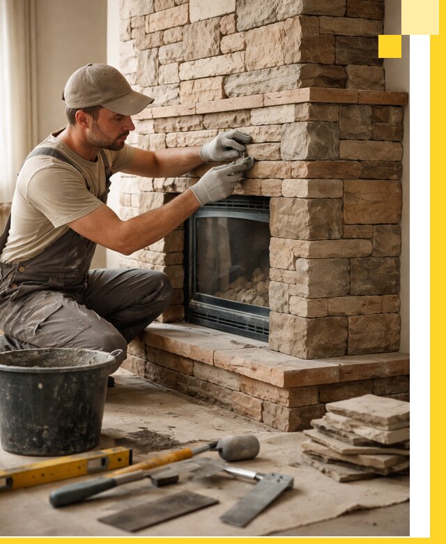 Проектирование и установка печей-каминов под ключ в Краснокамске