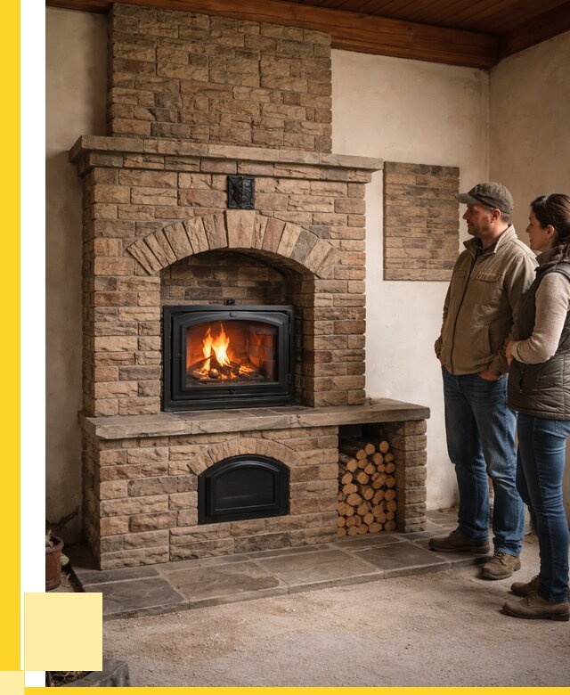 Кирпичная печь под ключ в Краснокамске от 152055 р. | ЭриданКнм