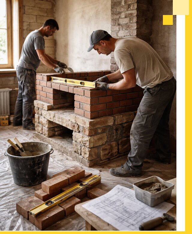 Изготовление и установка печей под ключ в Краснокамске с гарантией