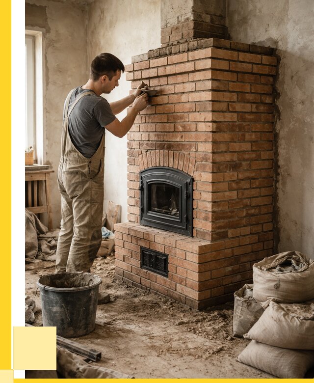 Строительство печей в Краснокамске от 65891 р. под ключ, ЭриданКнм