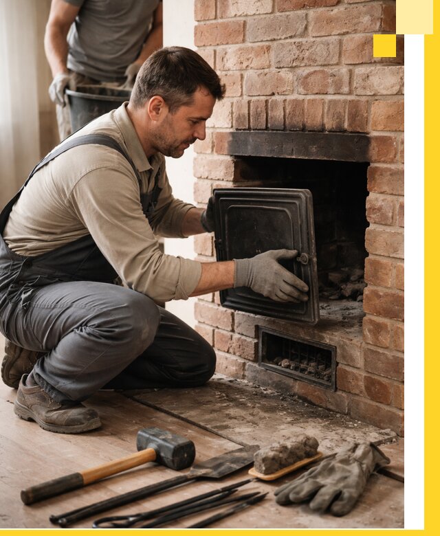 Ремонт печей в Краснокамске с гарантией качества и безопасности