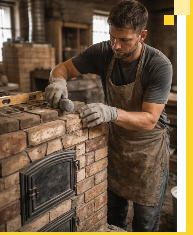 Изготовление печей на заказ в Краснокамске с проектом и монтажом