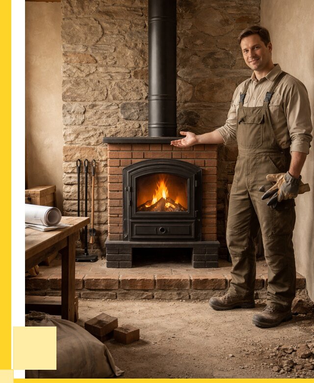 Печи отопительные из кирпича в Краснокамске от 81096 р., ЭриданКнм