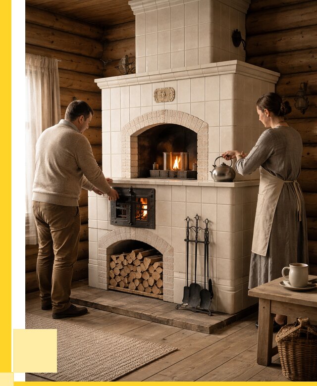 Русские печи в Краснокамске: установка от 152055 р. ЭриданКнм