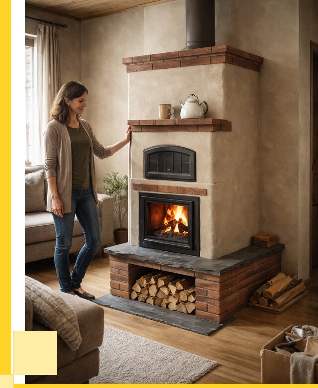 Печи шведки в Краснокамске от 86165 р. | ЭриданКнм — печь шведка