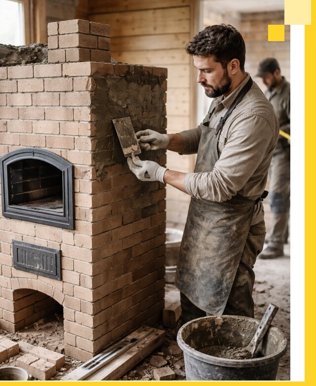 Изготовление и установка печей-шведок под ключ в Краснокамске