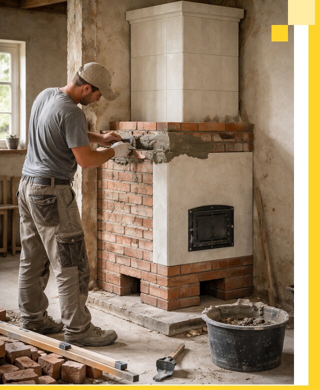 Изготовление и установка печей-голландок под ключ в Краснокамске