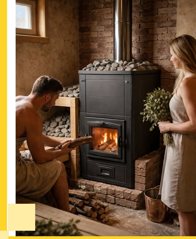 Кирпичная печь для бани на заказ в Краснокамске от 55754 р. | ЭриданКнм