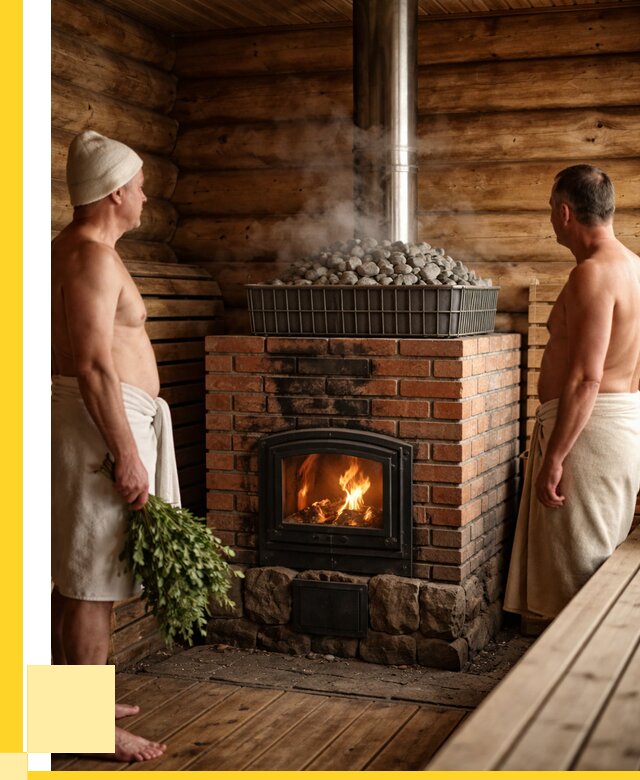 Печи для парной в Краснокамске под ключ от 65891 р. - ЭриданКнм