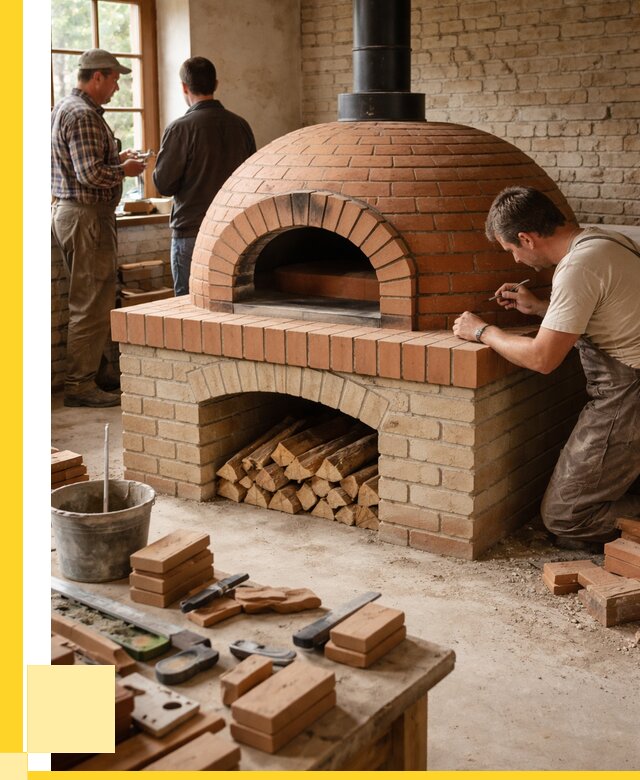 Помпейская печь дровяная для пиццы в Краснокамске | ЭриданКнм от 202740 р.