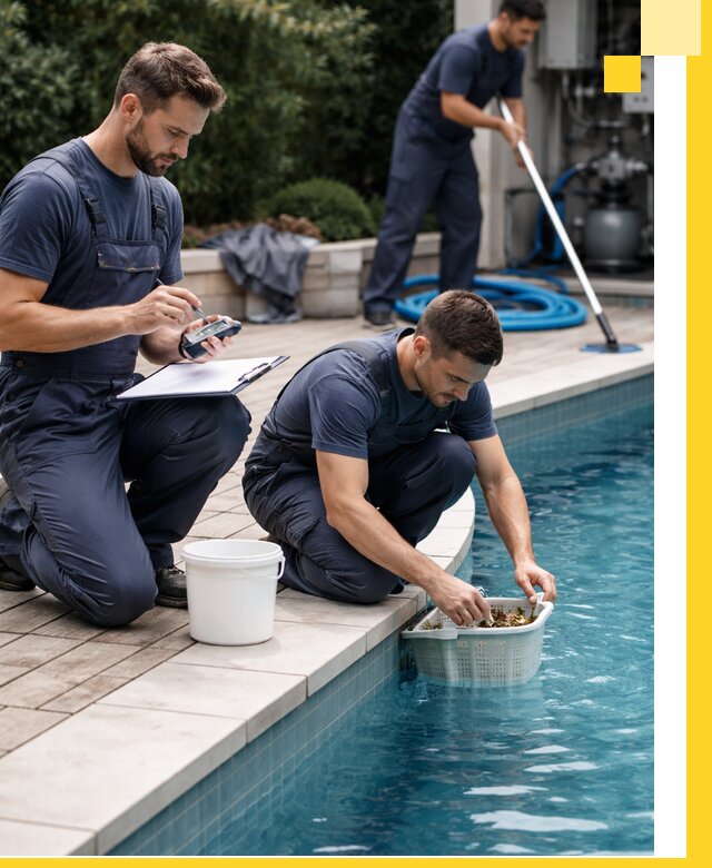 Профессиональное обслуживание бассейнов в Краснокамске под ключ