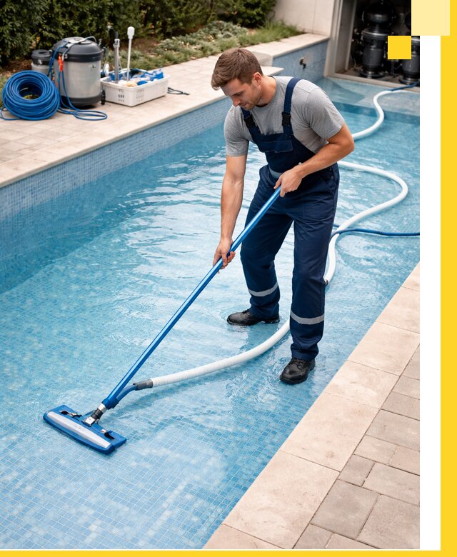 Профессиональная чистка бассейнов и фильтров в Краснокамске под ключ