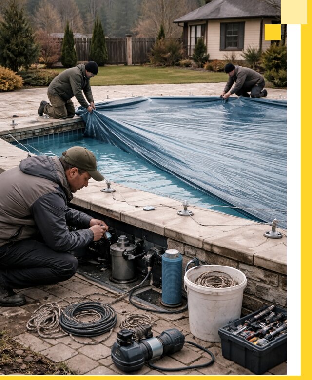 Консервация бассейнов в Краснокамске: подготовка к длительному хранению