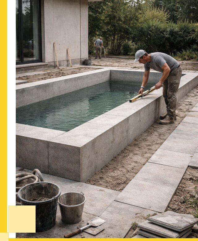 Строительство бетонного бассейна в Краснокамске от 1216440 р. | ЭриданКнм