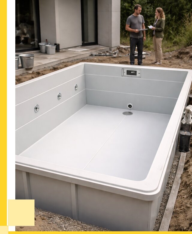 Полипропиленовые бассейны в Краснокамске от 253425 р. | ЭриданКнм