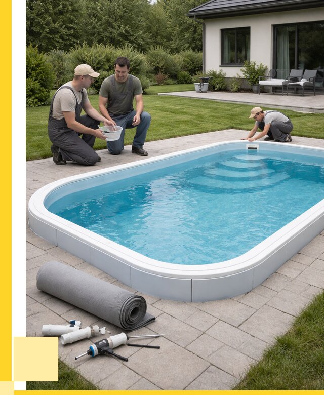 Пластиковый бассейн купить в Краснокамске от 253425 р., ЭриданКнм