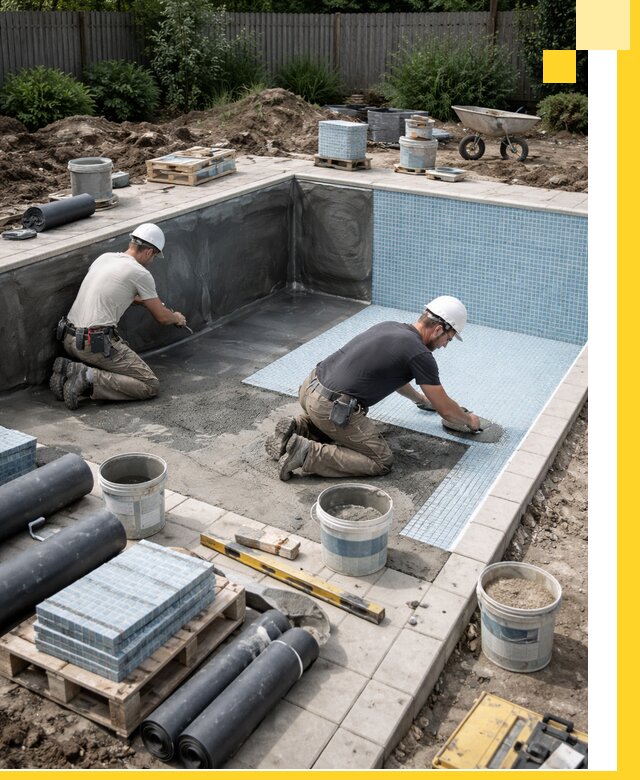 Проектирование и строительство стационарных бассейнов в Краснокамске