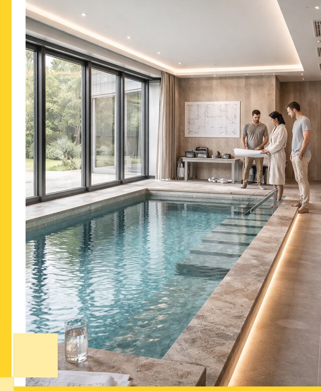 Закрытые бассейны под ключ в Краснокамске от 2534250 р. | ЭриданКнм