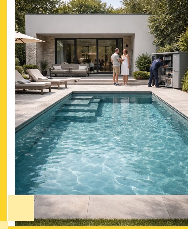 Бассейн в доме в Краснокамске под ключ от 1216440 р. | ЭриданКнм