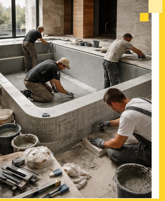 Строительство и установка СПА бассейнов под ключ в Краснокамске