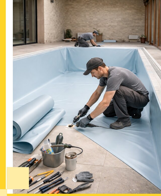 Пленка ПВХ для бассейнов в Краснокамске от 2534 р. | ЭриданКнм