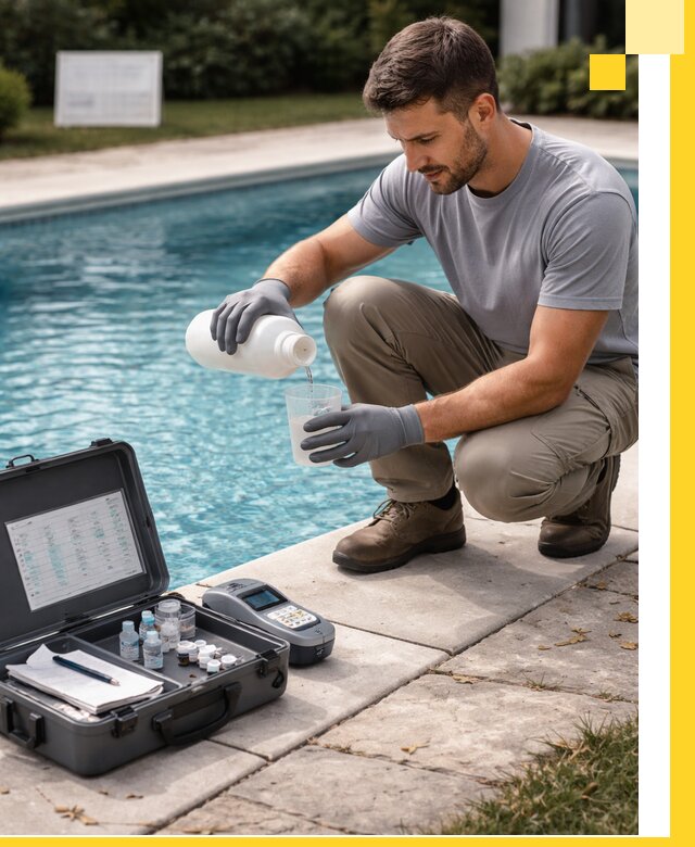 Профессиональная дезинфекция воды в бассейне в Краснокамске