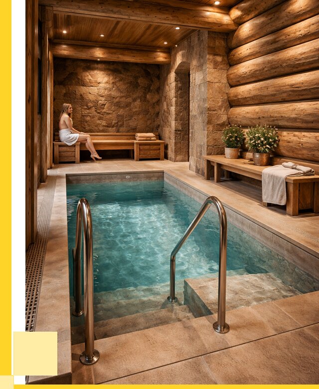 Аренда бани с бассейном в Краснокамске от 1520550 р. | ЭриданКнм