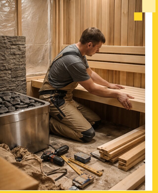 Сауны для дома под ключ с проектированием и монтажом в Краснокамске