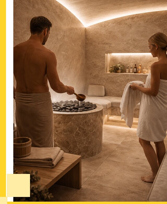 Сауны с хамамом в Краснокамске от 354795 р. – проекты и монтаж | ЭриданКнм