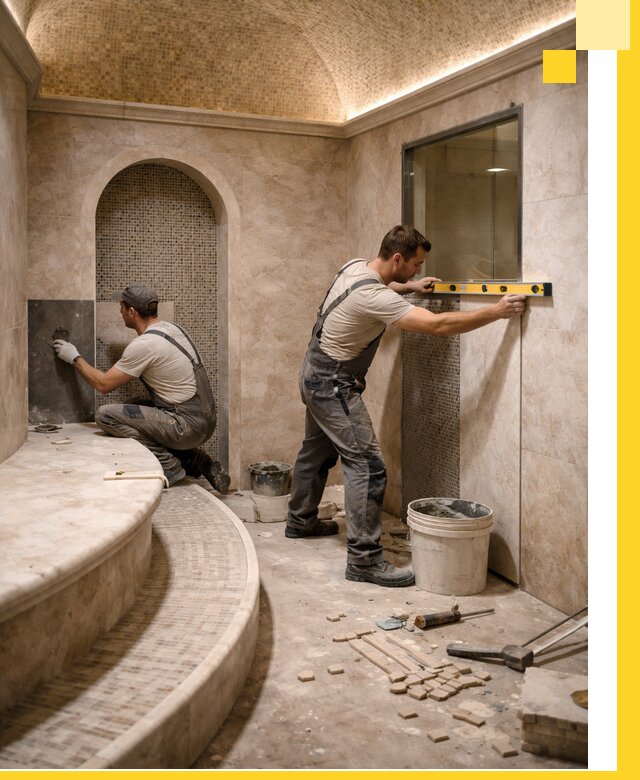 Проектирование и строительство саун с хамамом под ключ в Краснокамске