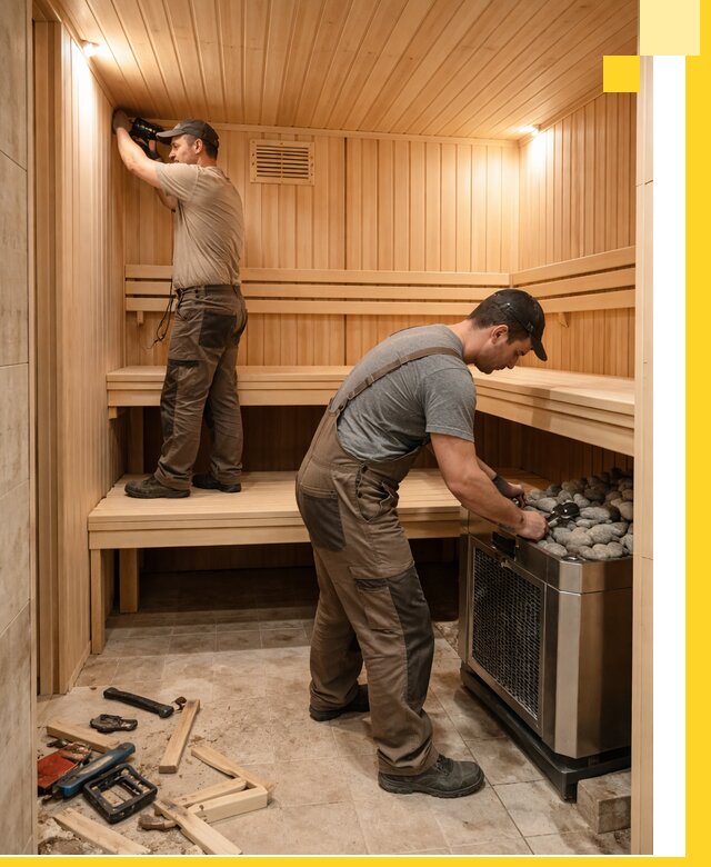 Купить сауну под ключ в Краснокамске с монтажом и гарантией