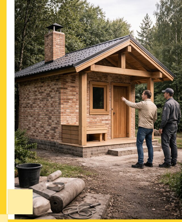 Кирпичные бани и печи в Краснокамске от 354795 р. | ЭриданКнм