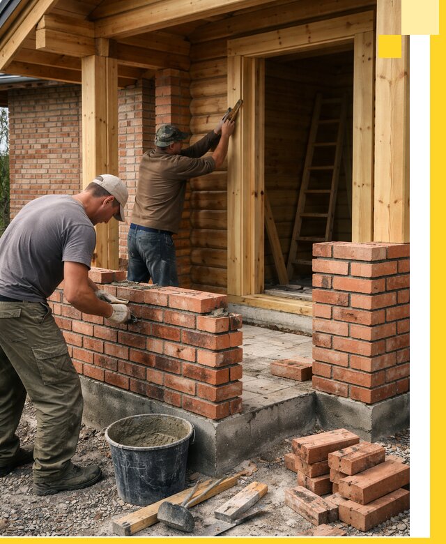 Строительство кирпичных бань под ключ в Краснокамске с гарантией качества