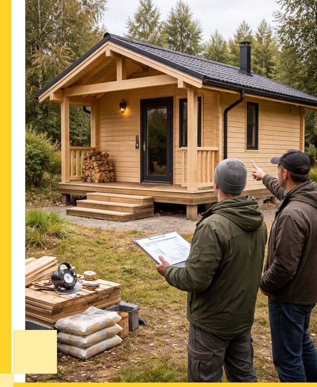 Каркасные бани под ключ в Краснокамске от 304110 р. | ЭриданКнм