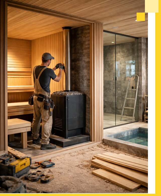 Полное строительство банных комплексов под ключ в Краснокамске