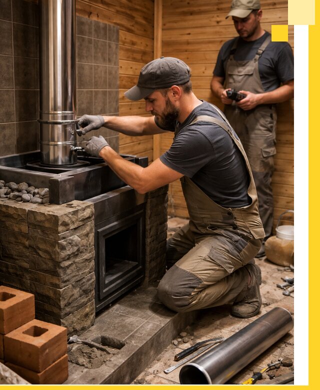 Изготовление и установка банных печей под ключ в Краснокамске