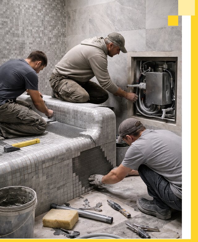 Проекты хамамов под ключ в Краснокамске и дизайн и строительство