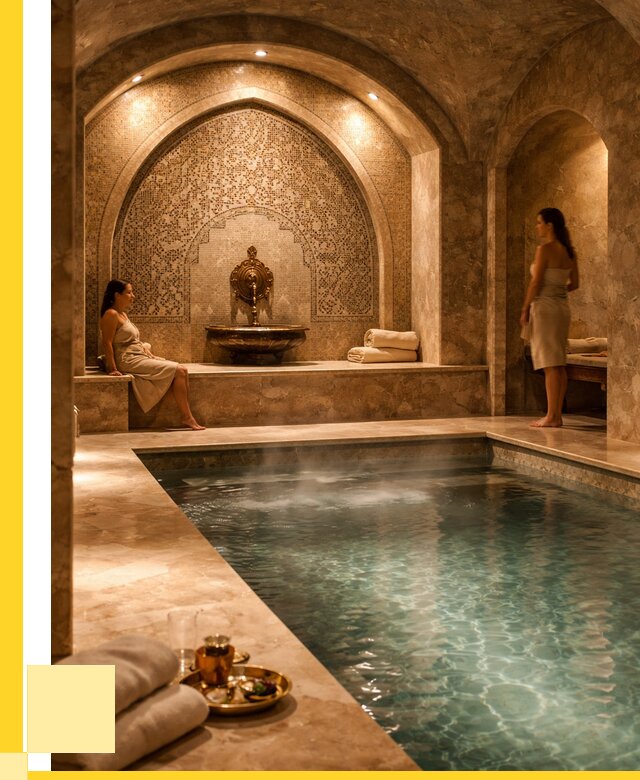 Хамам с бассейном под ключ в Краснокамске от 861645 р. | ЭриданКнм