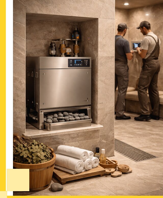 Парогенераторы для хамама в Краснокамске от 76028 р. | ЭриданКнм