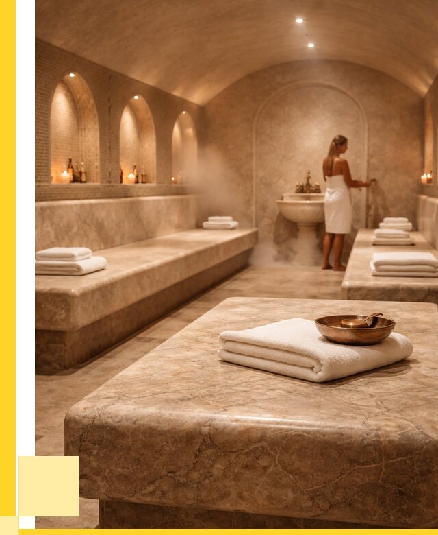 Лежаки для хамама в Краснокамске под ключ от 35480 р. | ЭриданКнм